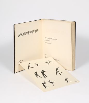un livre ouvert sur lequel figure une image d'oiseaux volant dans les airs