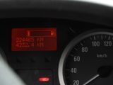 a close up of a speedometer in a car