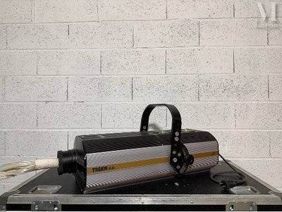 an image of a portable heater sitting on top of a hard case