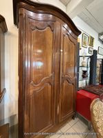 Armoire Louis XV en noyer époque XVIIIème - Piètement en faç… (photo 2)