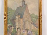 une image représentant un tableau d'un bâtiment sur lequel figure une horloge
