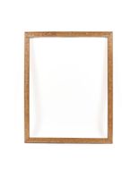 Baguette en bois naturel à décor à la Bérain