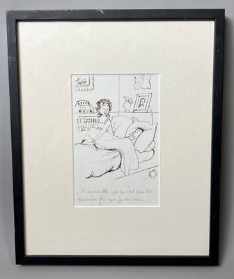 Jean BELLUS (1911-1967) "Il me semble que ce n'est pas la pr…
