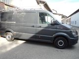 a van that is parked on the side of the road