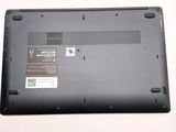 a close up of a laptop on a white surface