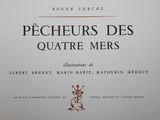 the cover of the book pecheurs des quate mers