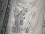 a plastic bag with a toothbrush and a toothpaste in it