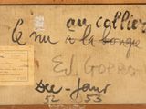 a picture of a sign on the wall with writing on it