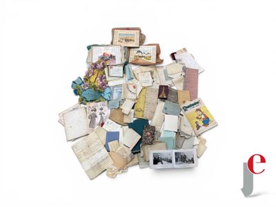 a pile of old books on a white surface