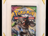 pokemon trading card game set with a card holder and a card