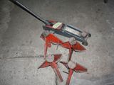 four tools that are laying on the ground