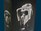 emballage d'une boîte Lego contenant un casque de soldat de l'Étoile de la Mort de la gamme Lego Star Wars