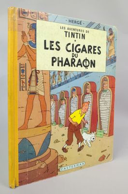 TINTIN, par Hergé Les Cigares du Pharaon. Casterman, 1955. D…