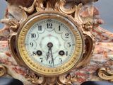 a clock that is sitting on top of a table
