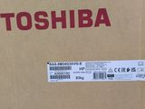 the box is open and ready to be packed with the new toshiba