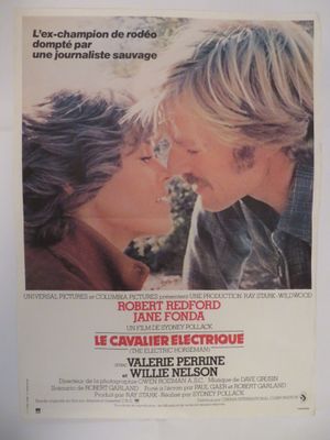 l'affiche du film « Cavalier Electroue », avec Robert Redford et Julie Redford
