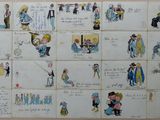 une photo d'une photo des dessins d'un enfant