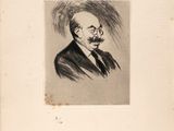 portrait of a man in a suit and tie with a moustache