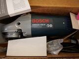 a bosch electric sander in a box on a table