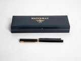 Stylo plume Waterman noir avec finitions dorées