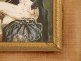 a picture of a painting of a man and a woman