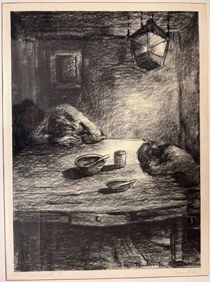 Hans TOMBROCK.(1895-1966). Fatigue. - Photo 1