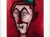 une image représentant un tableau où figure un homme coiffé d'un chapeau vert