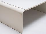 an image of a close up of a table with a white surface