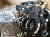 a box that has a couple of pieces of machinery inside of it