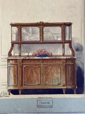 EBENISTERIE - maison Haentges Frères.