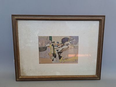 Ecole XXe Composition abstraite