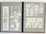 la photo d'un livre avec des timbres