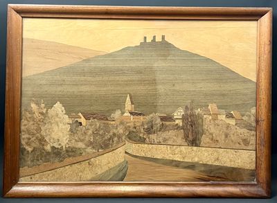 une image d'un tableau sur le mur d'un bâtiment