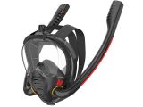 a scuba mask with a snorg attached to it
