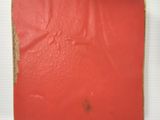 a picture of a red square with a brown edge