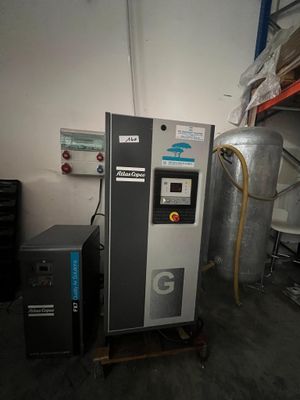 compresseur ATLAS COPCO avec sa cuve en 500 litres Et son … - Photo 1