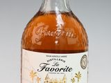 a bottle of liquor that is sitting on a table