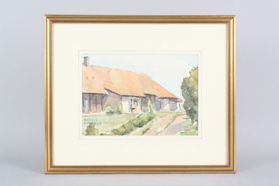 Emile RENAUD, XXème s. : ferme bressane.