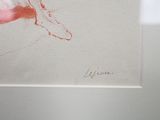 a picture of a painting of a woman sitting on a chair