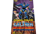 a comic book with a picture of a man on a motorcycle