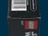 a box with a lego star wars figure inside of it