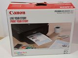 canon pixma 350s inkjet printer in its box