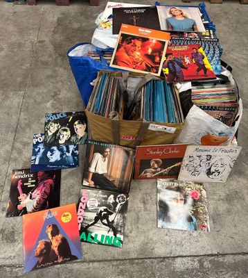 IMPORTANT LOT DE VINYLS - Photo 1