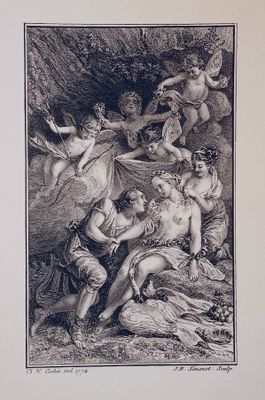 "Avec la belle couverture imprimée sur soie"