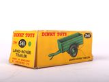 an old toy truck with a box on the back of it