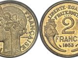 france, 2 frans, 1939, gold, km, km, km, km, km, km, km, km, km, km, km,