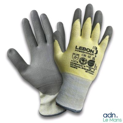 une image représentant une paire de gants jaunes et gris