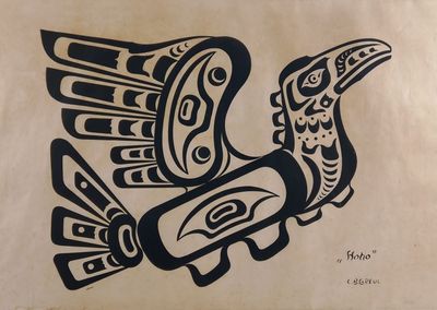 Charles B. GREUL Né en 1923. Artiste natif Amérique du Nord,…