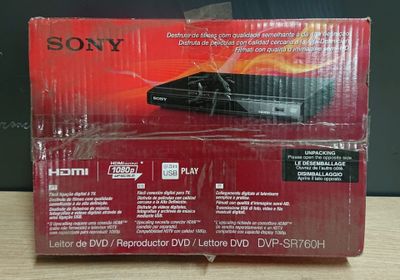 Lecteur DVD player Sony DVP-SR760HB Noir - retour transport,…
