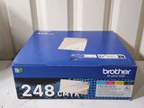 the box is empty and ready to be used for the brother printer